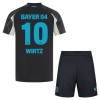 Bayer 04 Leverkusen Florian Wirtz 10 Alternativní 2024-25 - Dětské Fotbalové Dresy (S/S) Bayer 04 Leverkusen Florian Wirtz 10 Alternativní 2024-25 - Dětské Fotbalové Dresy (S/S)